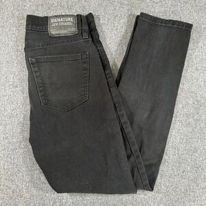 Levi's Black Wash Stretch Denim 311 Shaping Skinny Jeans | Women's 26